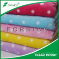 100% poly soft printed flannel fleece fabric